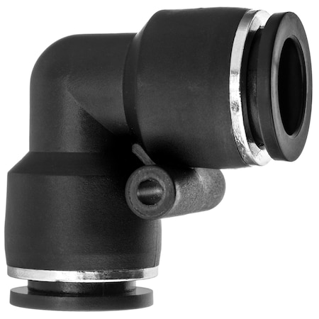 Push To Connect Fitting-Nylon-Reducing Union Elbow-3/8 X 1/4 Tube OD